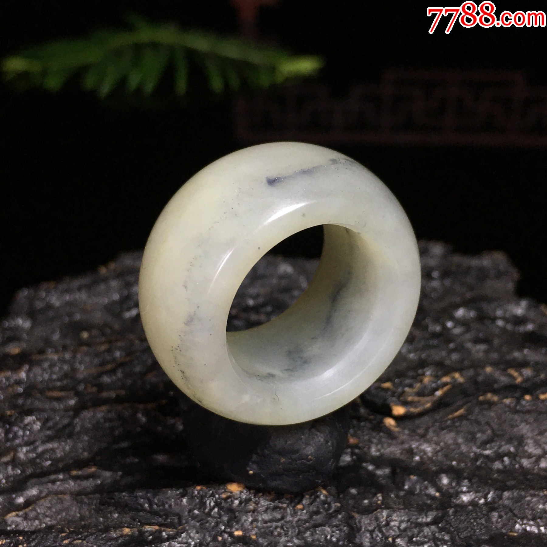岫玉扳指_价格8元【聚藏宝斋】_第1张