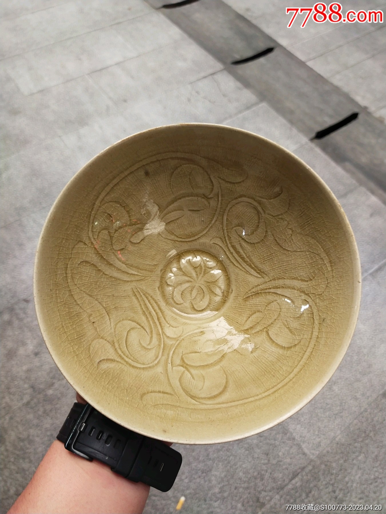 同安窑刻花大碗