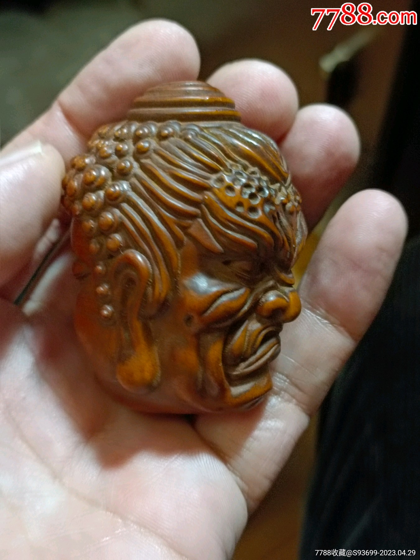 创汇黄杨木一念之间-木佛像/人像-7788商城__七七八八商品交易平台