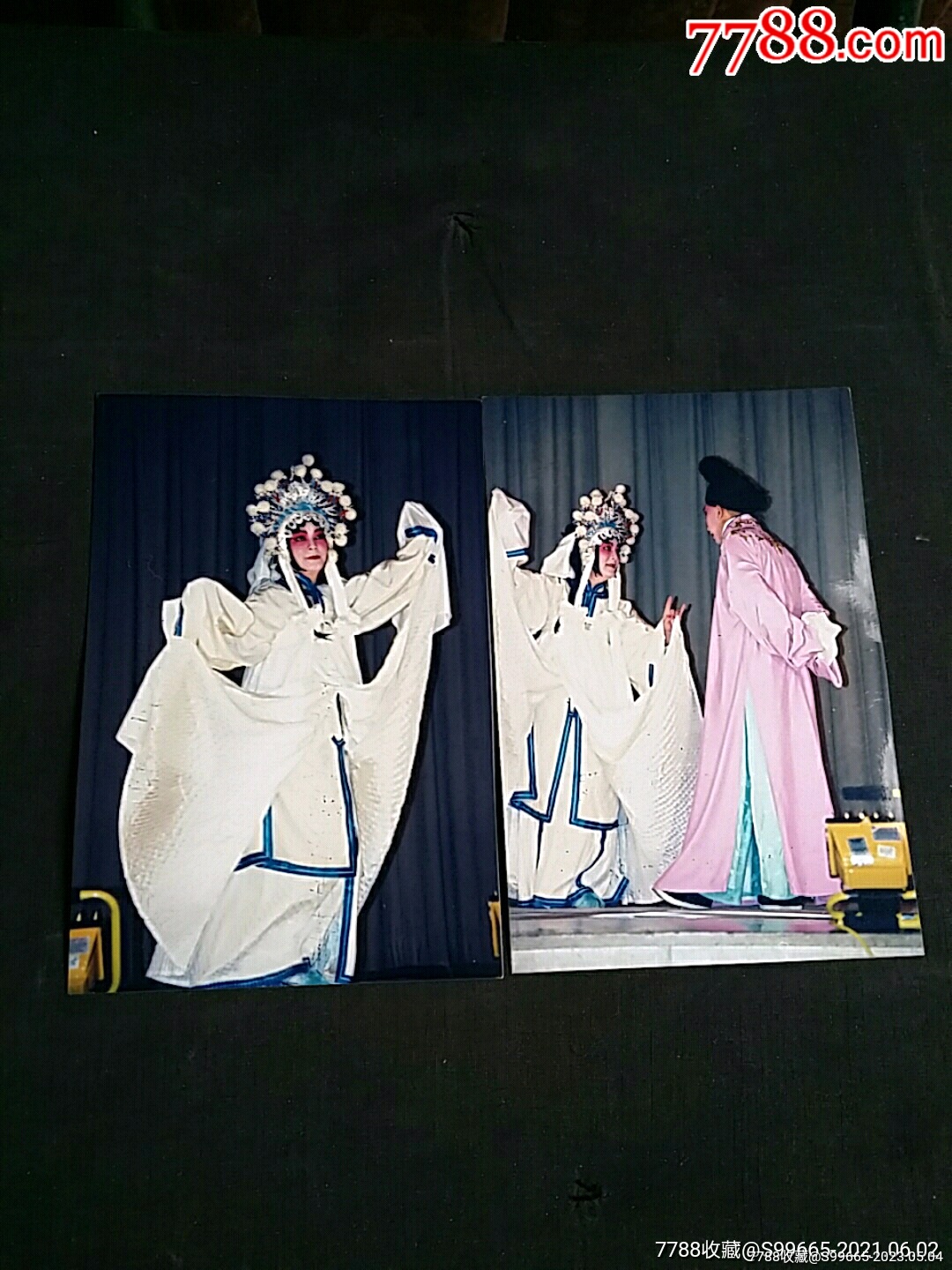 著名秦腔旦角,安娜,签赠照两张_价格50元_第1张