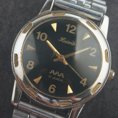 库存未使用品老国营黑马牌手表首家中外合资经典泡泡镜_手表/腕表_健