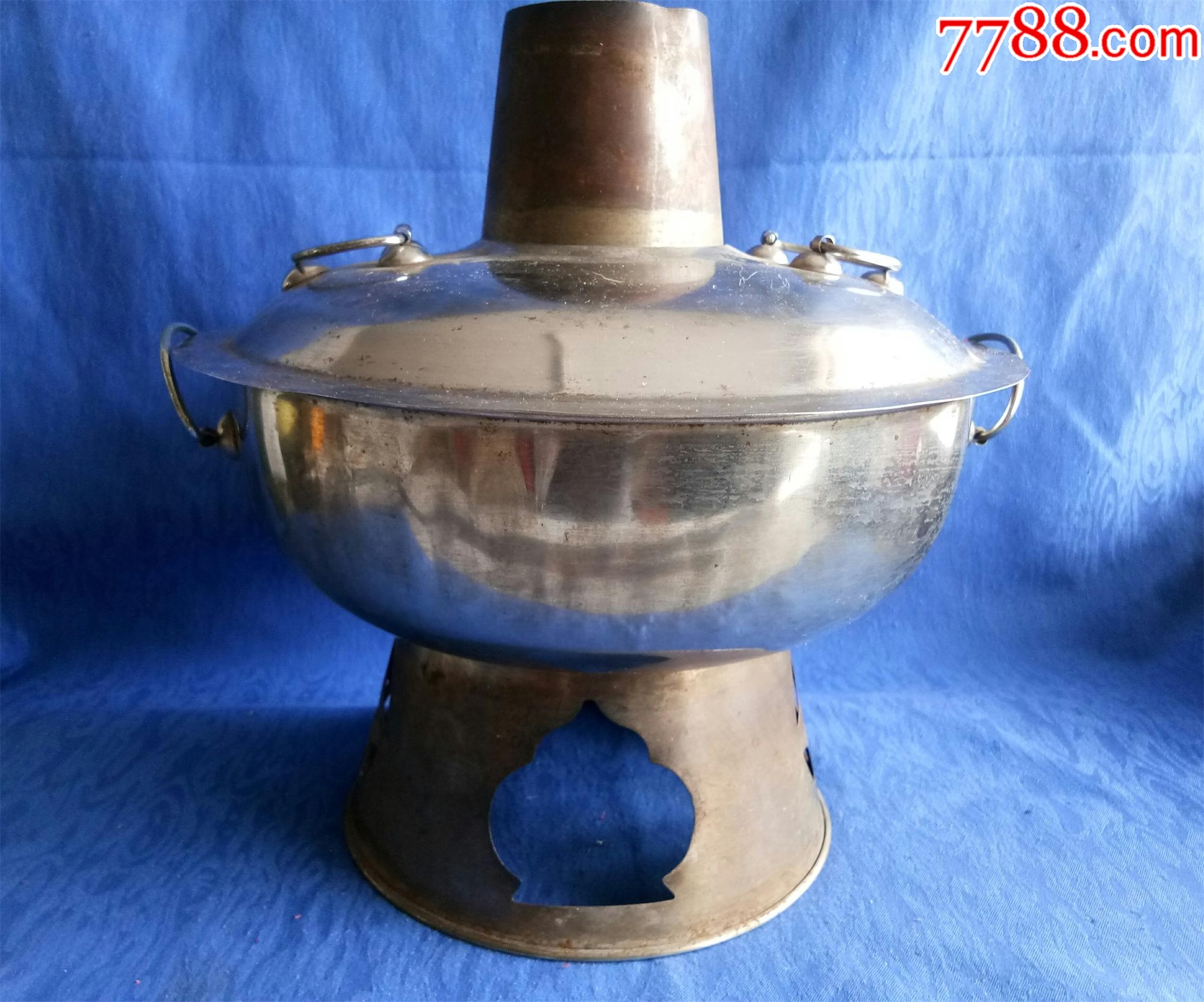 道具五品以下￥29099清代铜火锅书籍字画古玩杂项民俗怀旧老物件民