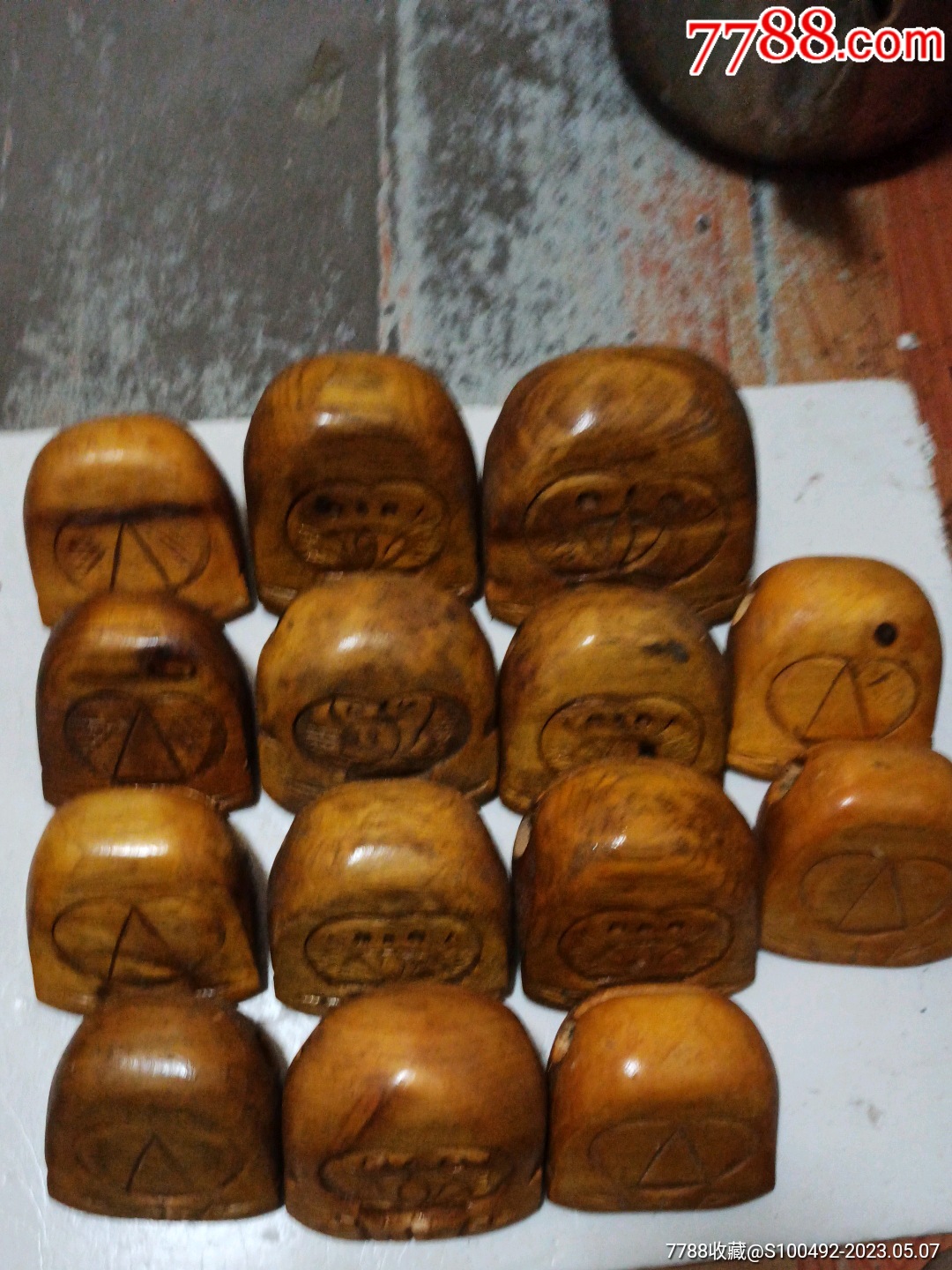 木鱼大小不一14个_价格60元_第1张
