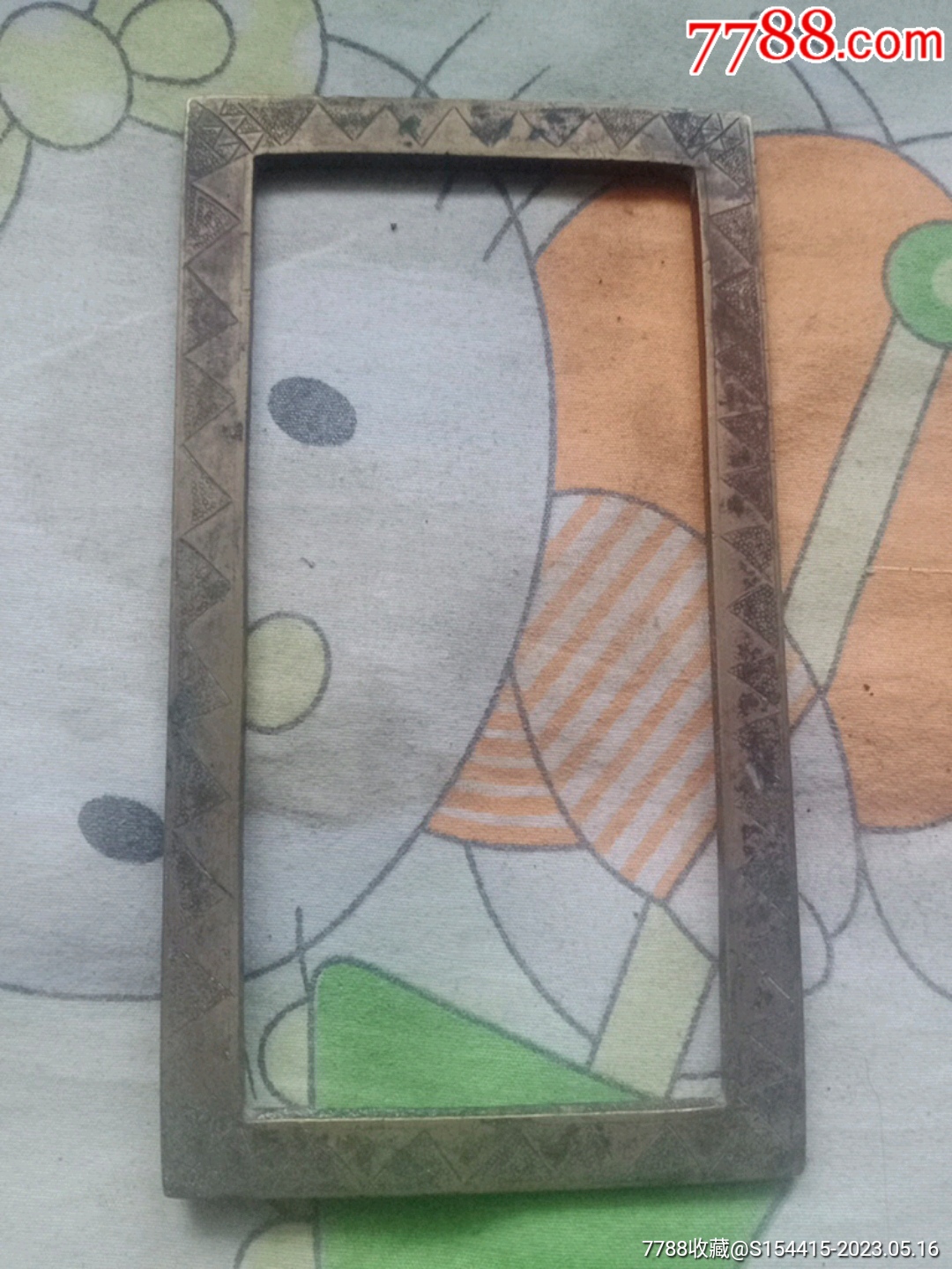 清代白铜带工压尺-价格:800元-au34005772-镇纸/压尺 -加价-7788人民