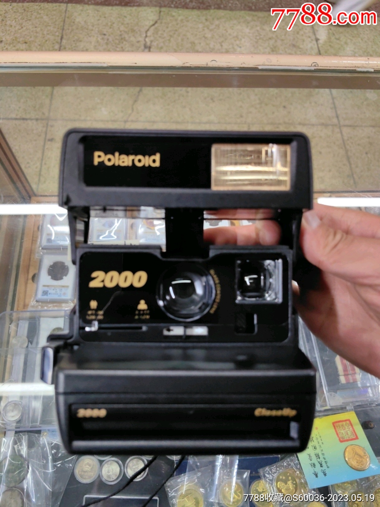 好品宝利来2000相机polaroid-价格:163元-au34042049-拍立得相机 -加价-7788收藏__收藏热线