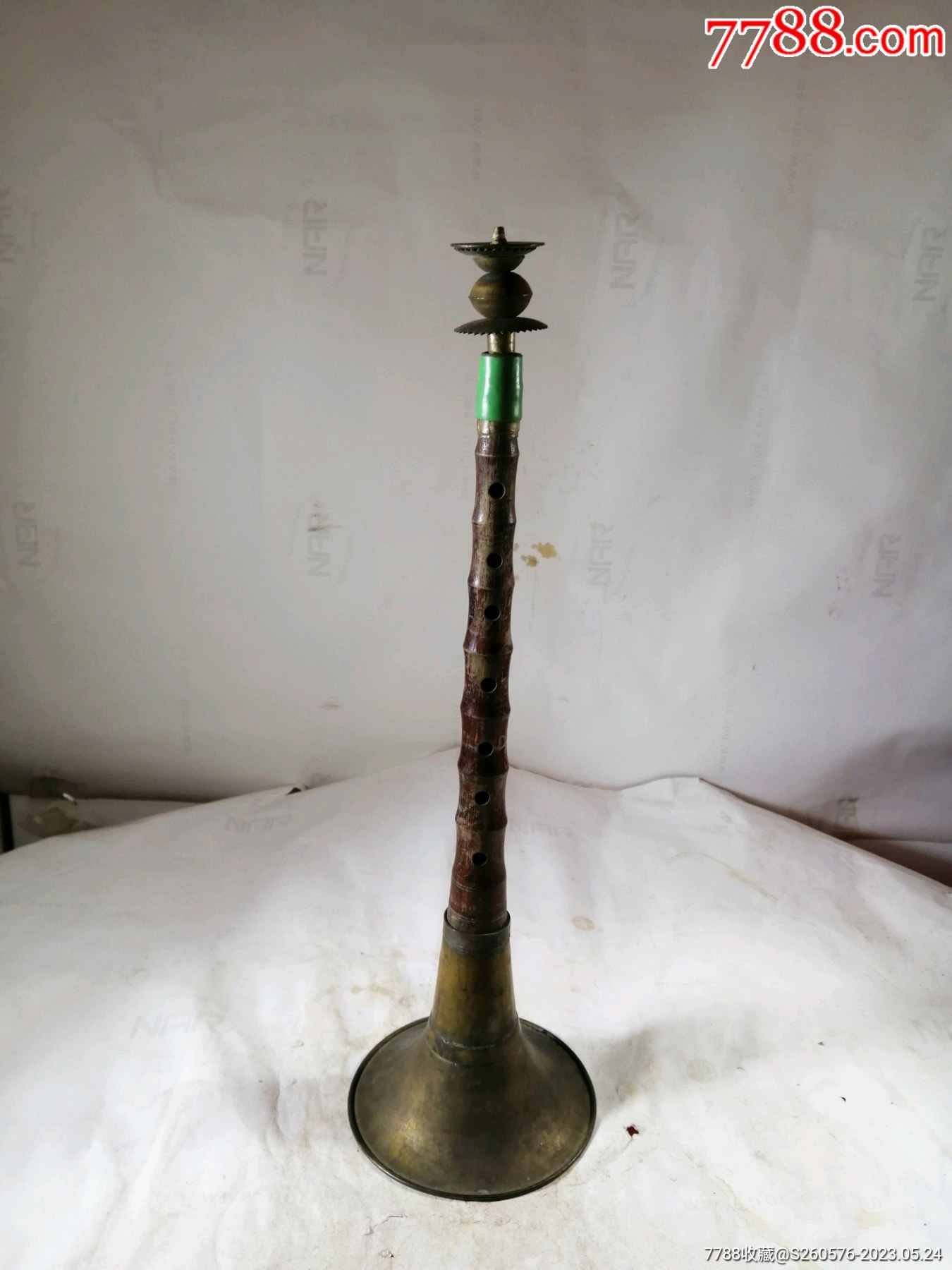 民国,五十年代老唢呐_价格99元【华明古玩】_第1张