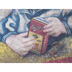 全新品二版烟封m022全新品左下角有一个小孔图可见品相如图打卷快递