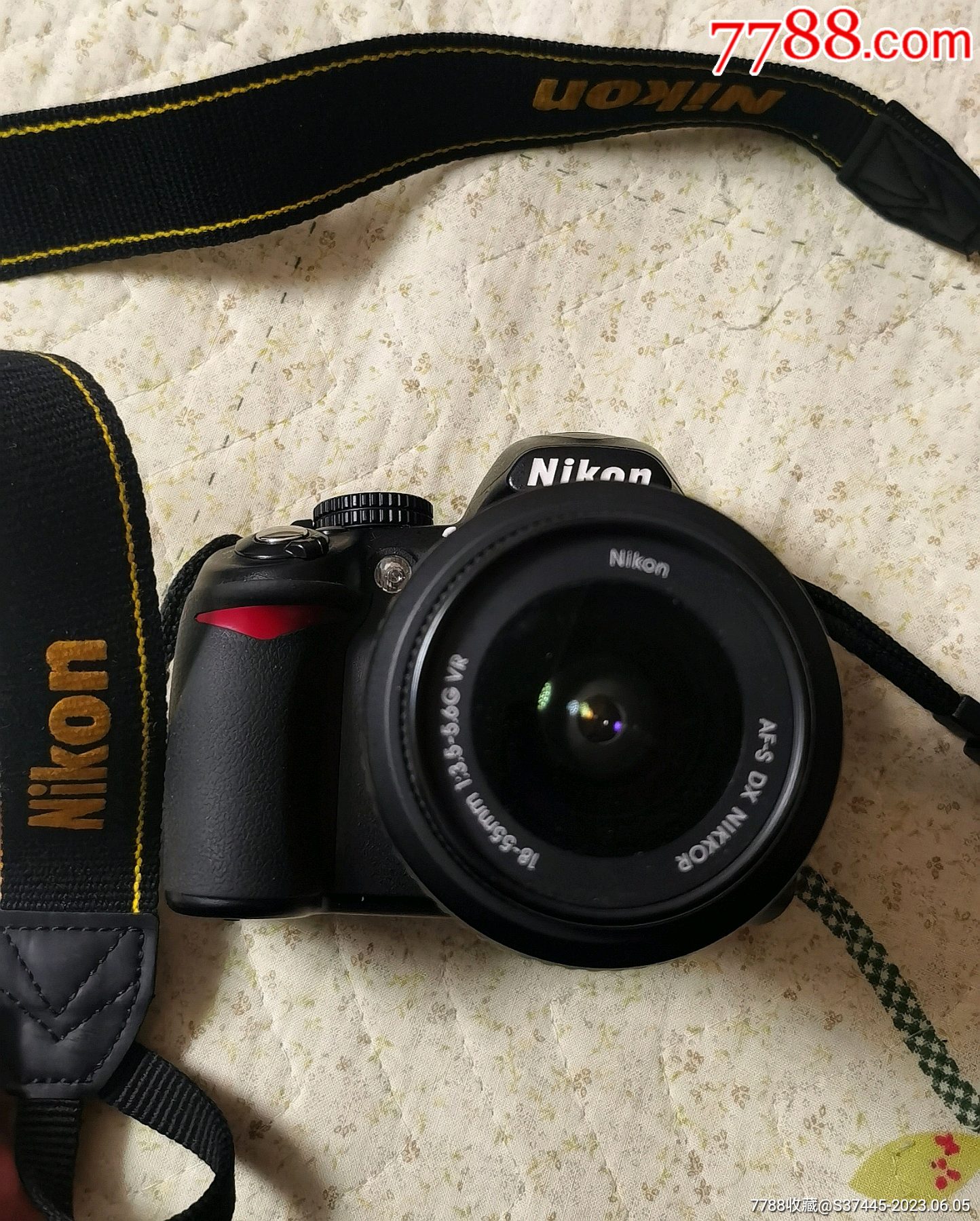 尼康单反相机,d3100,镜头18-55mm,充电器_价格21元_第1张