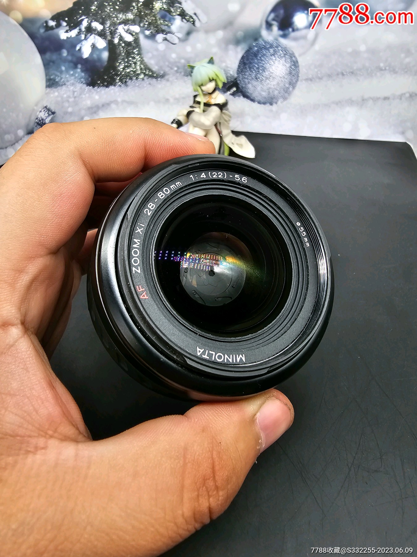 美能达af自动镜头2880索尼a口可用捡漏出