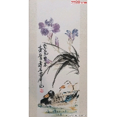 齊白石大師弟子,中書協理事,張壽石作品_花鳥國畫原