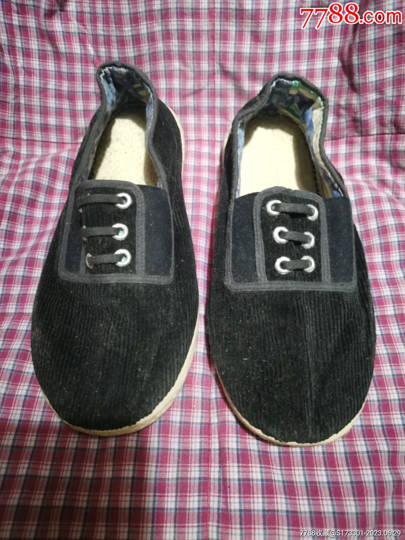 条绒干层底布鞋双38码