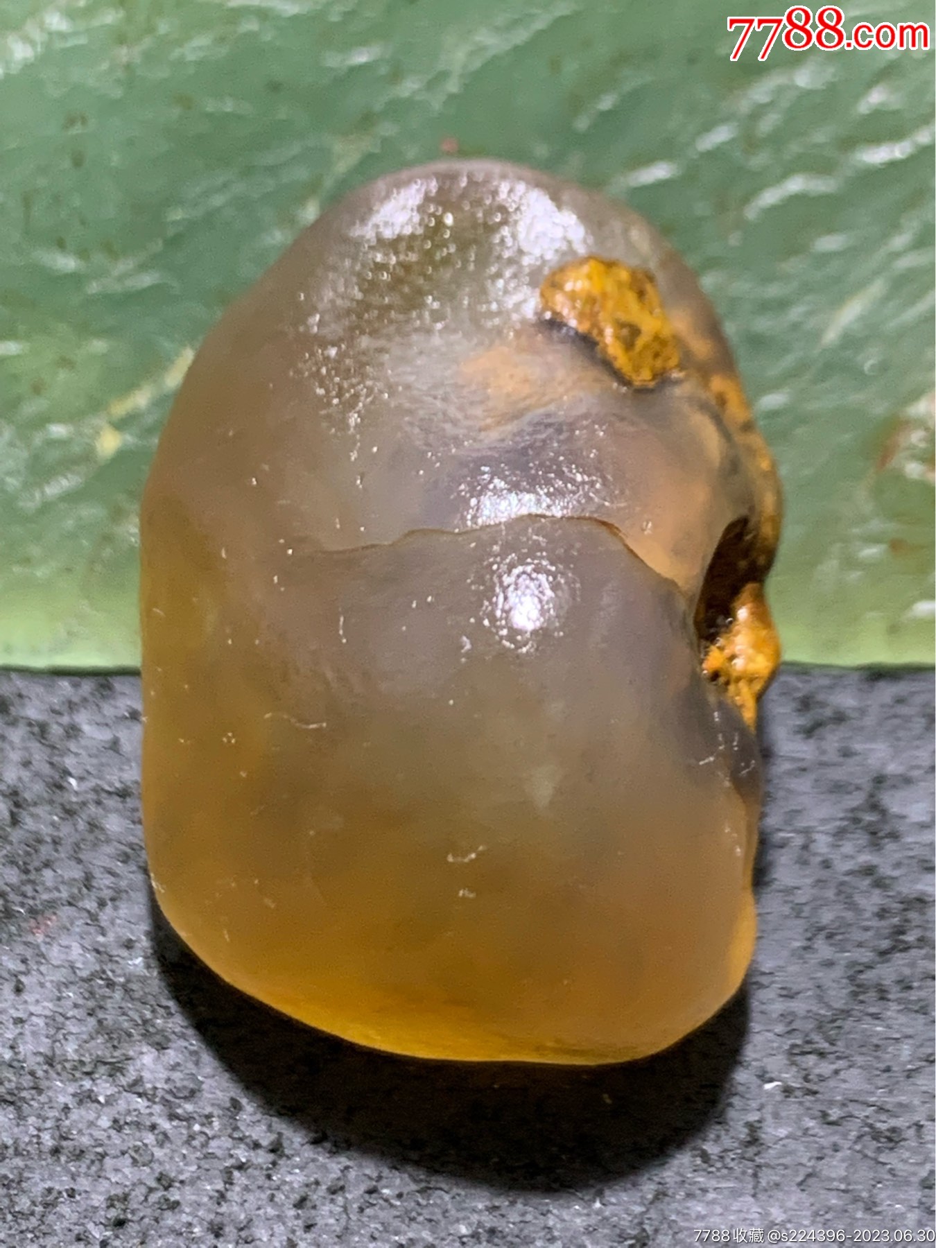 放福利!精美天然高玉化阿拉善玛瑙包石,原石一颗,_价格9元_第1张