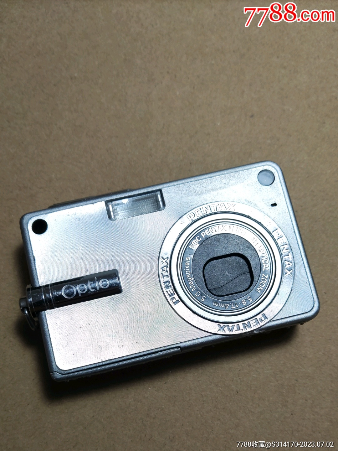 一天快拍,宾得optios5n数码相机-价格:50元-au34504620-卡片机/数码