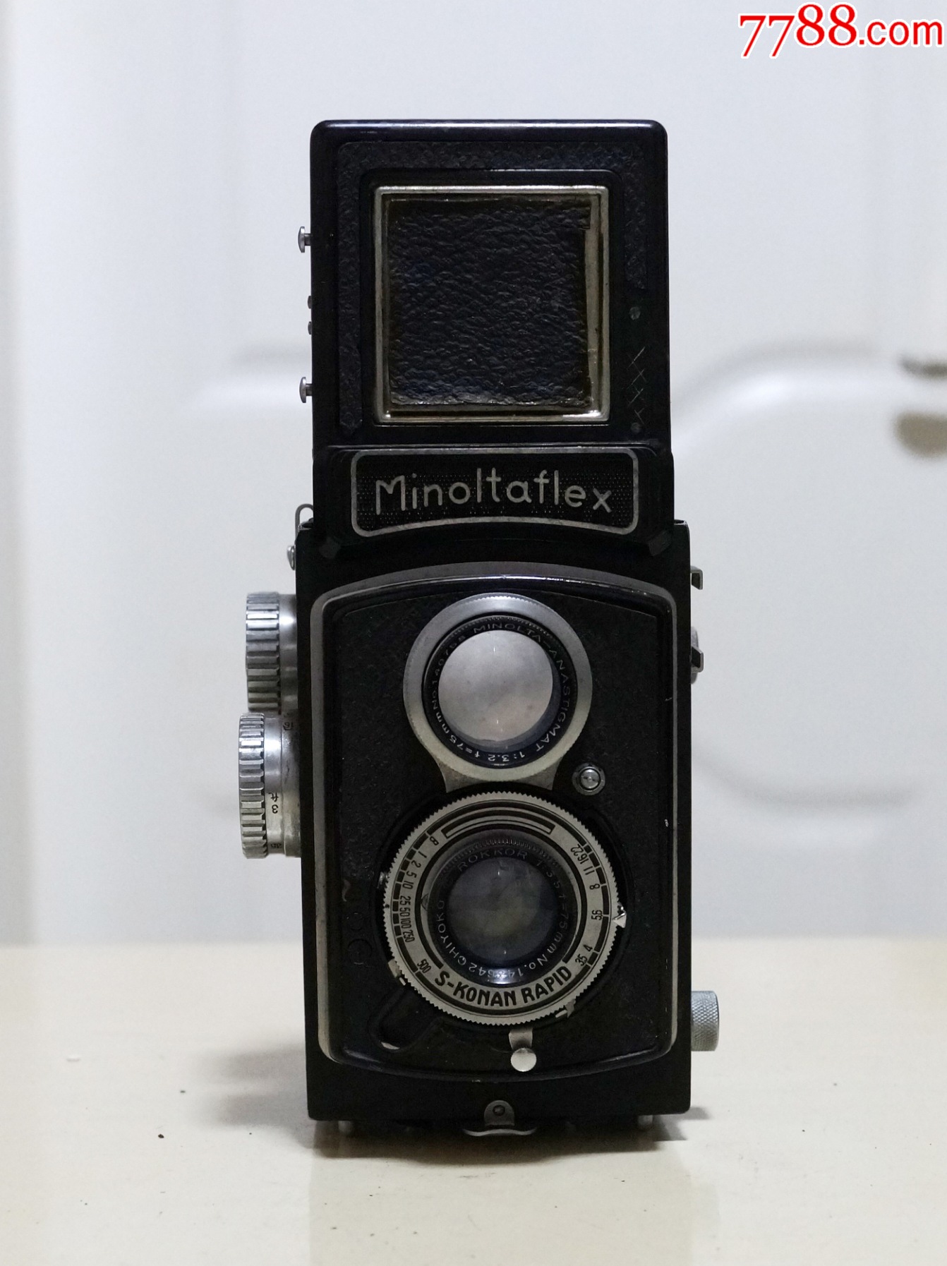 120双镜头反光式照相机25美能达