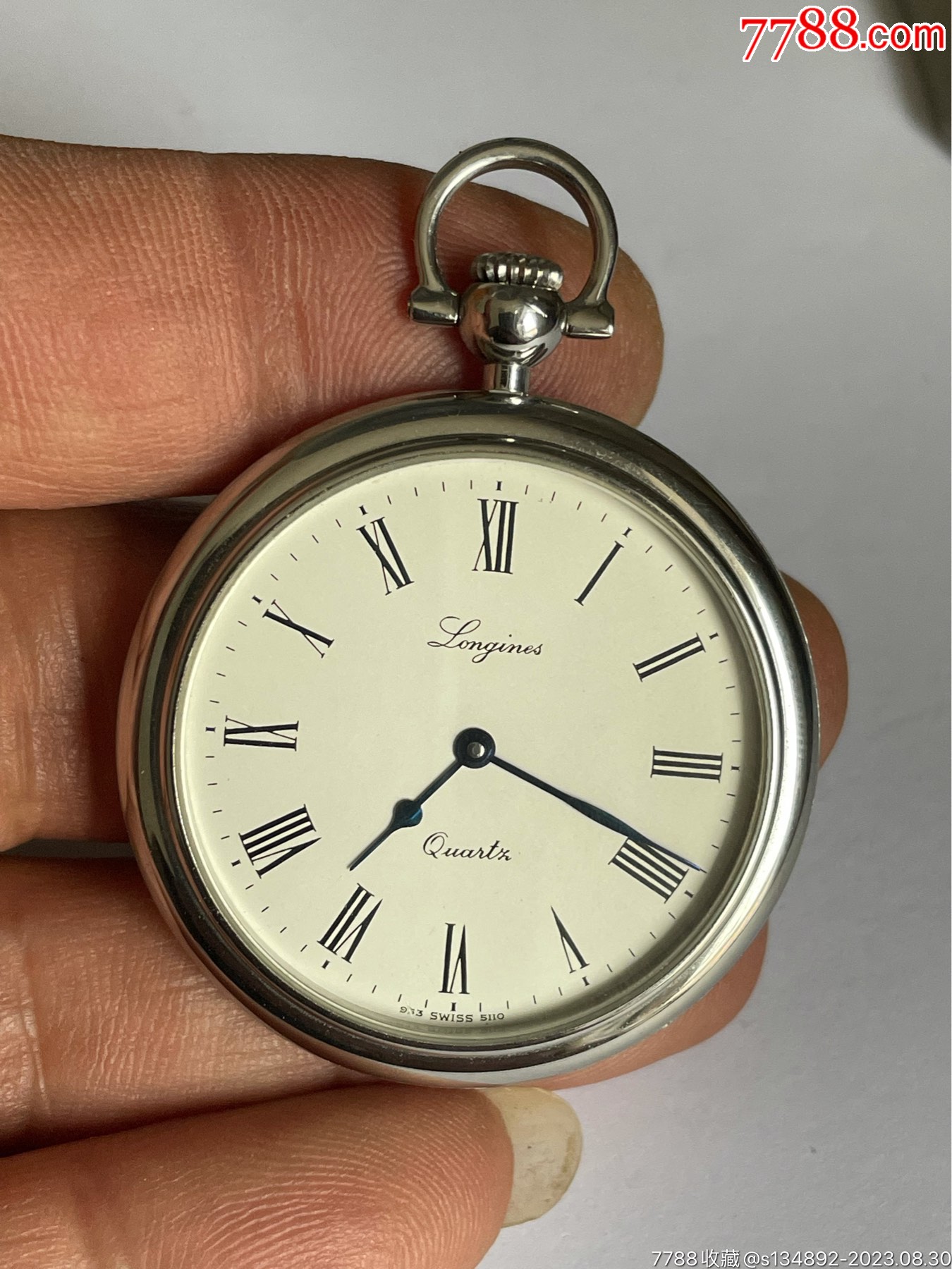 好品瑞士产浪琴石英怀表_价格113元【非凡表业】_第1张