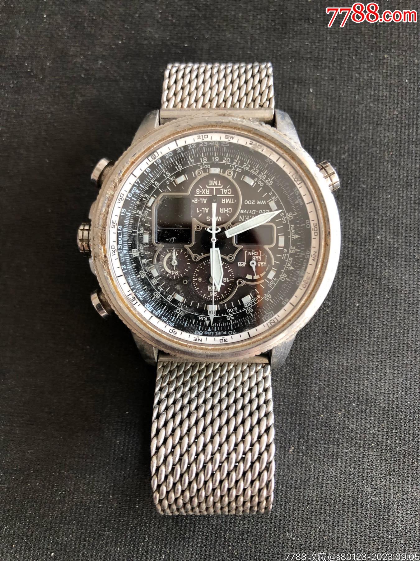 西铁城男表-价格:370元-au35206538-手表/腕表 -加价-7788收藏__收藏