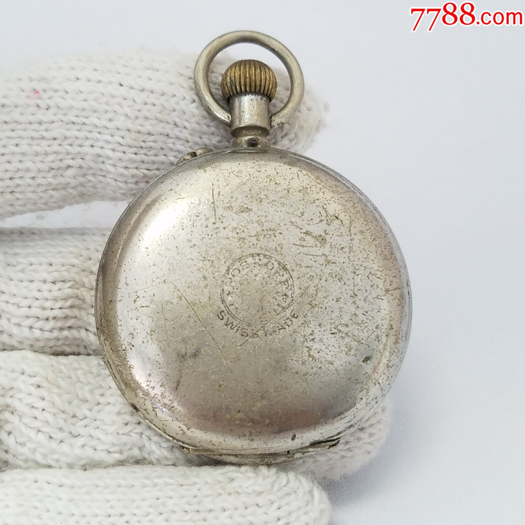 瑞士roskopfpatent机械怀表【87769金机芯】_价格35元_第1张