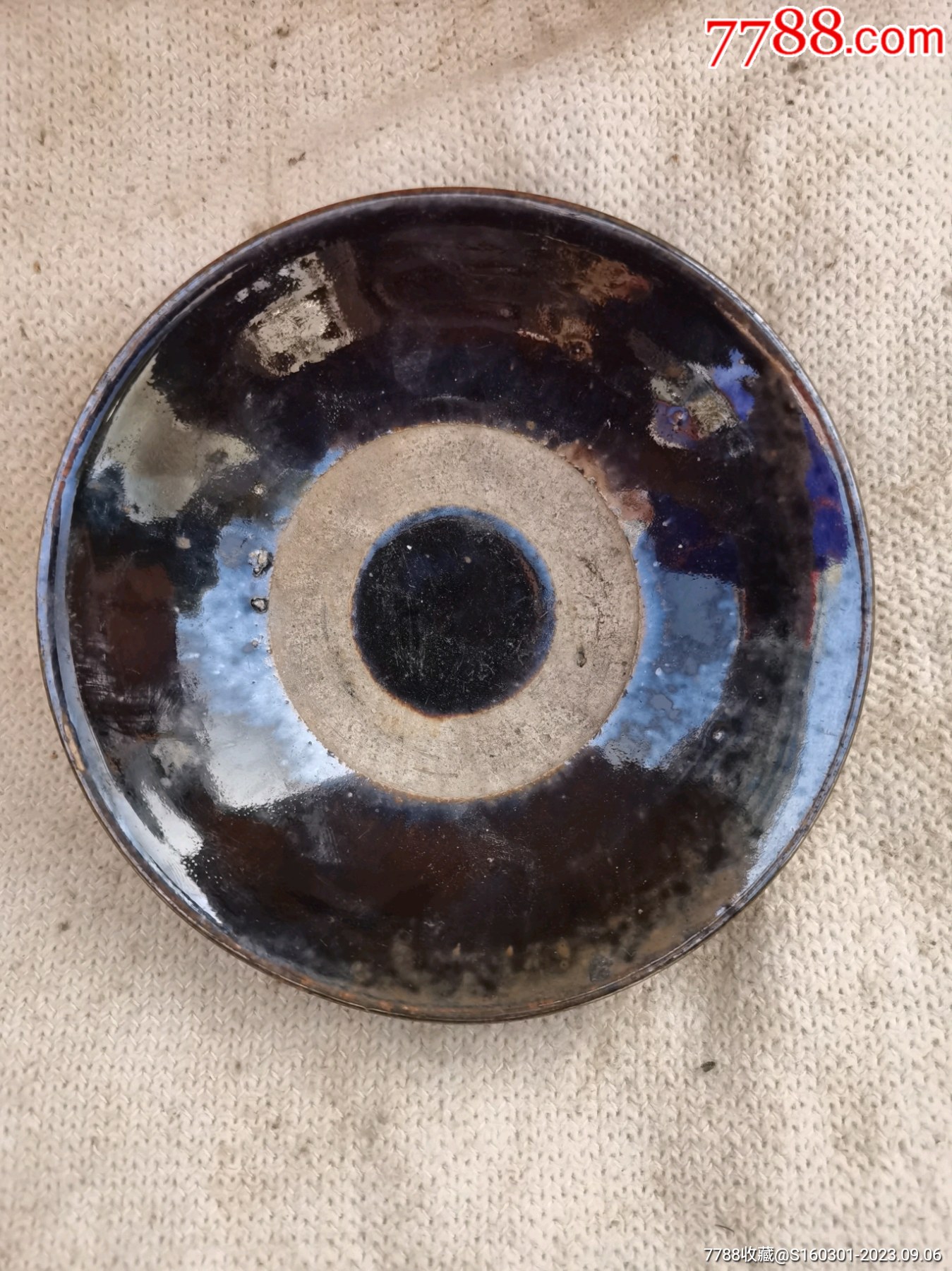 黑釉碗-价格:10元-au35213440-黑瓷/天目瓷 -加价-7788人民币收藏