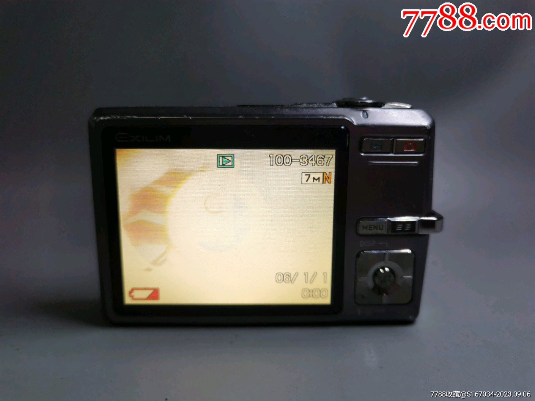 卡西欧casioexz700数码相机品相如图所示能拍照照片会自动过度