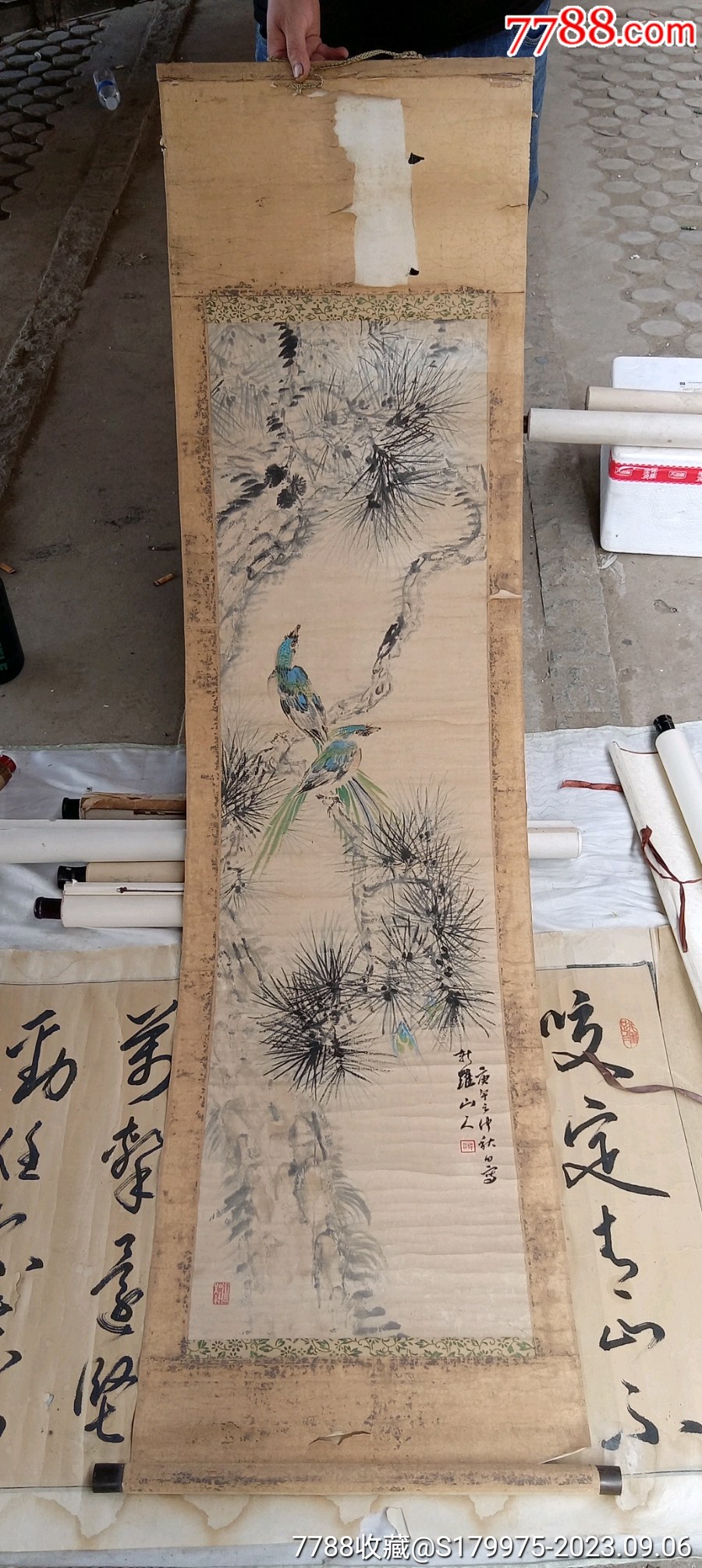 回流清代新罗山人花鸟画作品-价格:1999元-au35223097-花鸟国画原作