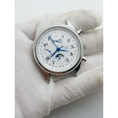 浪琴真八針多功能自動機械男表（精磨機芯）