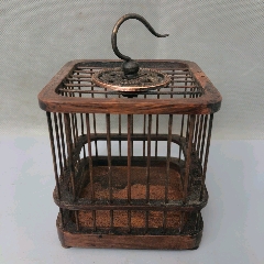 蝈蝈笼,长11厘米宽11厘米高16厘米,重约180克,_价格199元【真诚玉园】