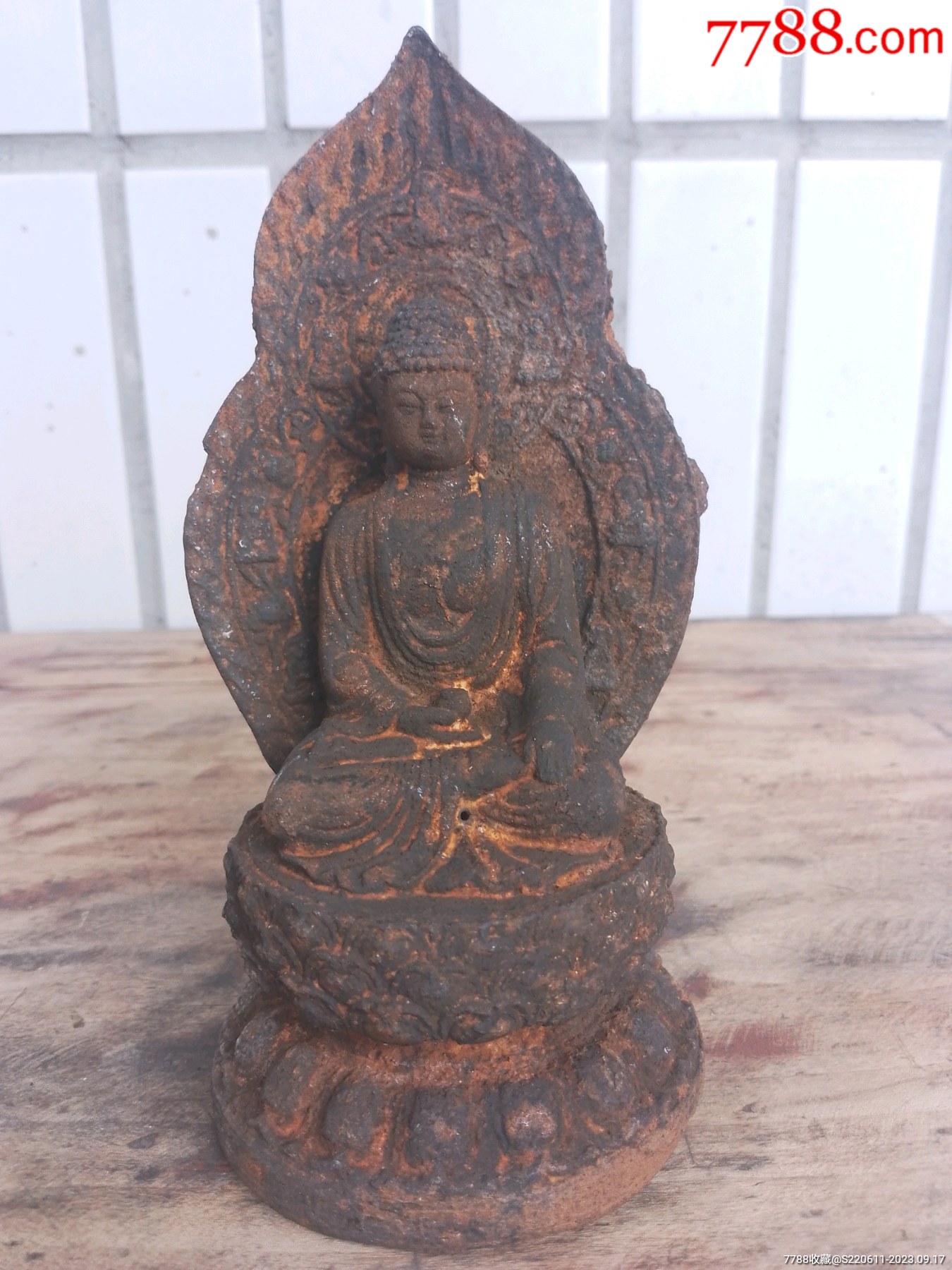 铁佛像_价格138元【古今聚】_第1张