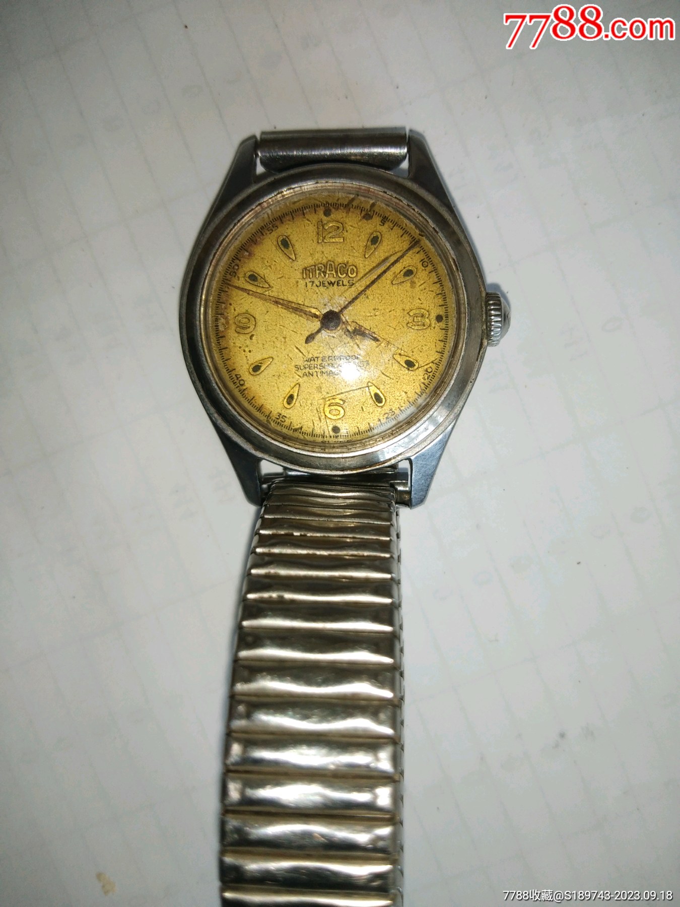 瑞士丨traco17jewels手表