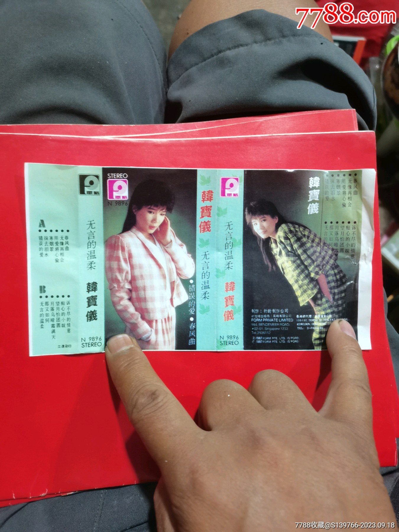 韩宝仪:无言的温柔_磁带/卡带_第10张_7788期刊网