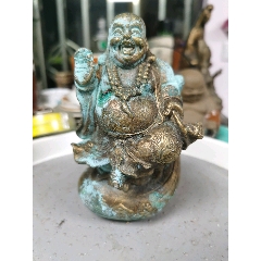老铜器佛像摆件