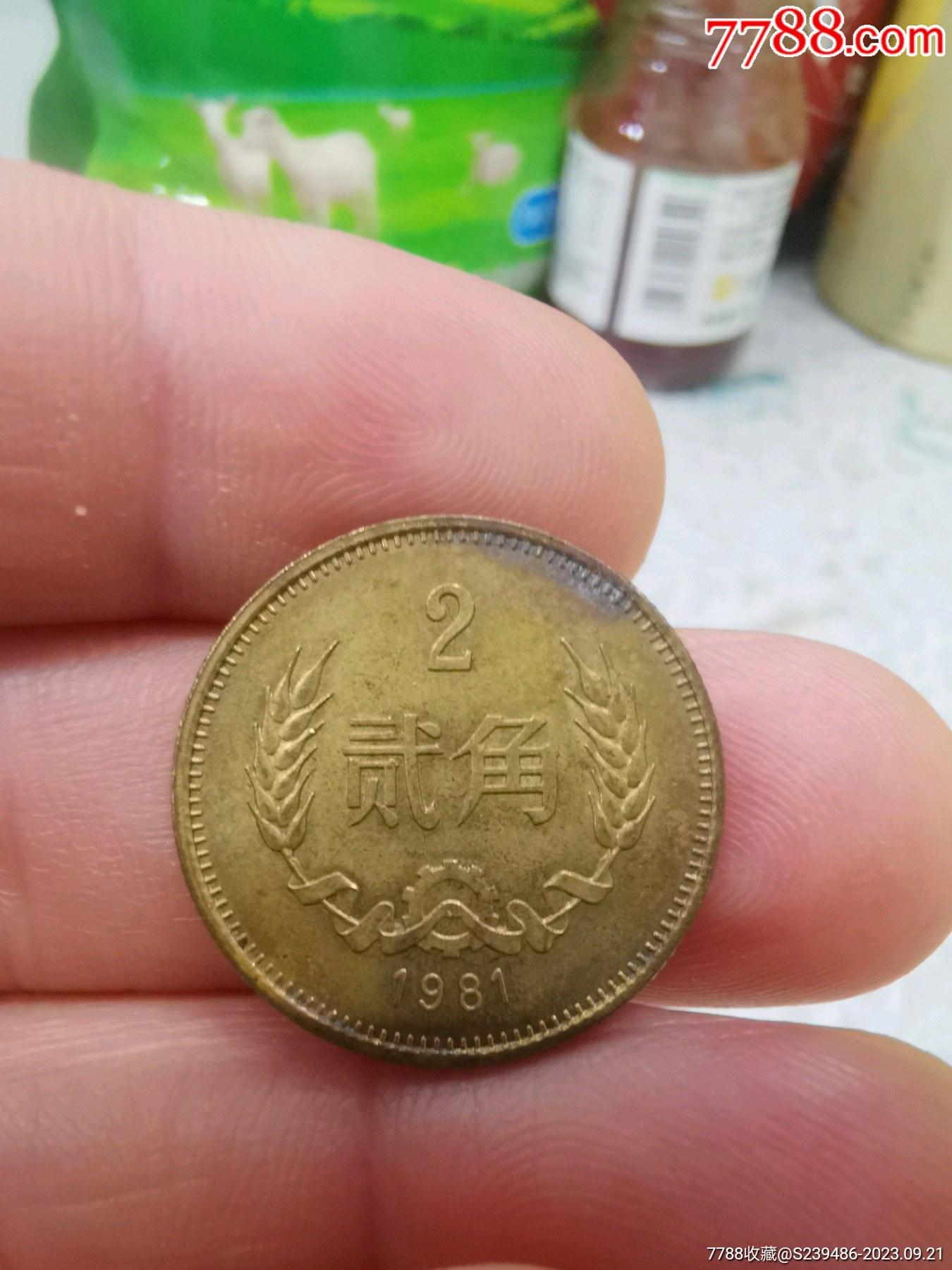 1981年贰角硬币