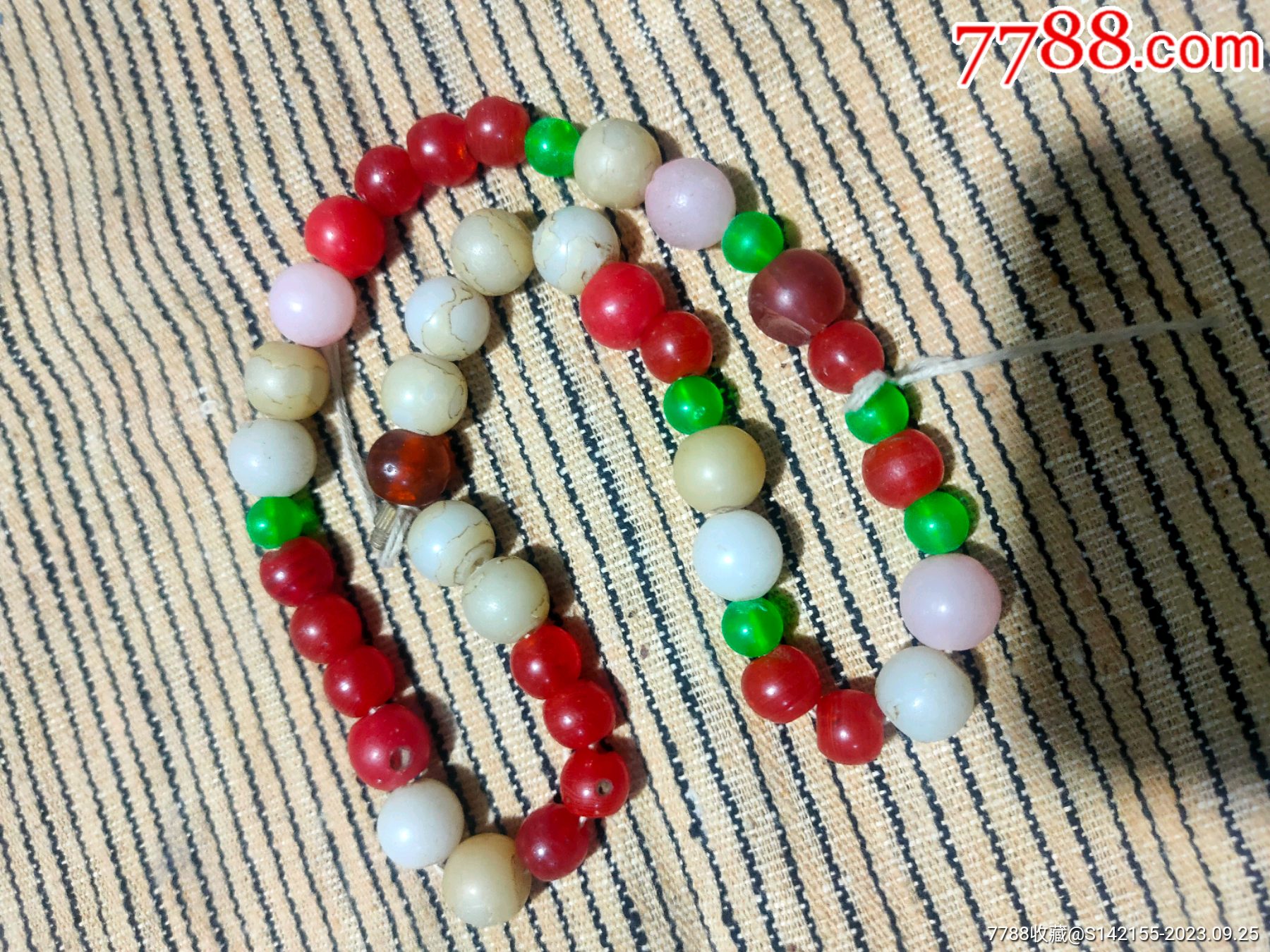 珠子一串-价格:25元-au35422889-玛瑙/宝石手串 -加价-7788收藏__收藏热线