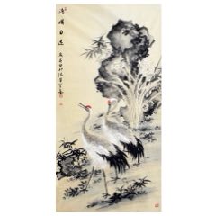 字画真迹中美协大画家孙兆武8平尺花鸟精品-价格:988元-au37790813