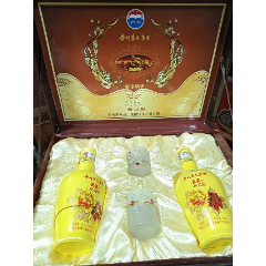 2009年贵州茅台酒厂出品52度京玉【一帆风顺】500ml*2瓶高档礼盒装