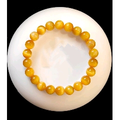 南非精品彩虎眼石大颗粒圆珠单圈男士手串一条尺寸较大霸气18mm