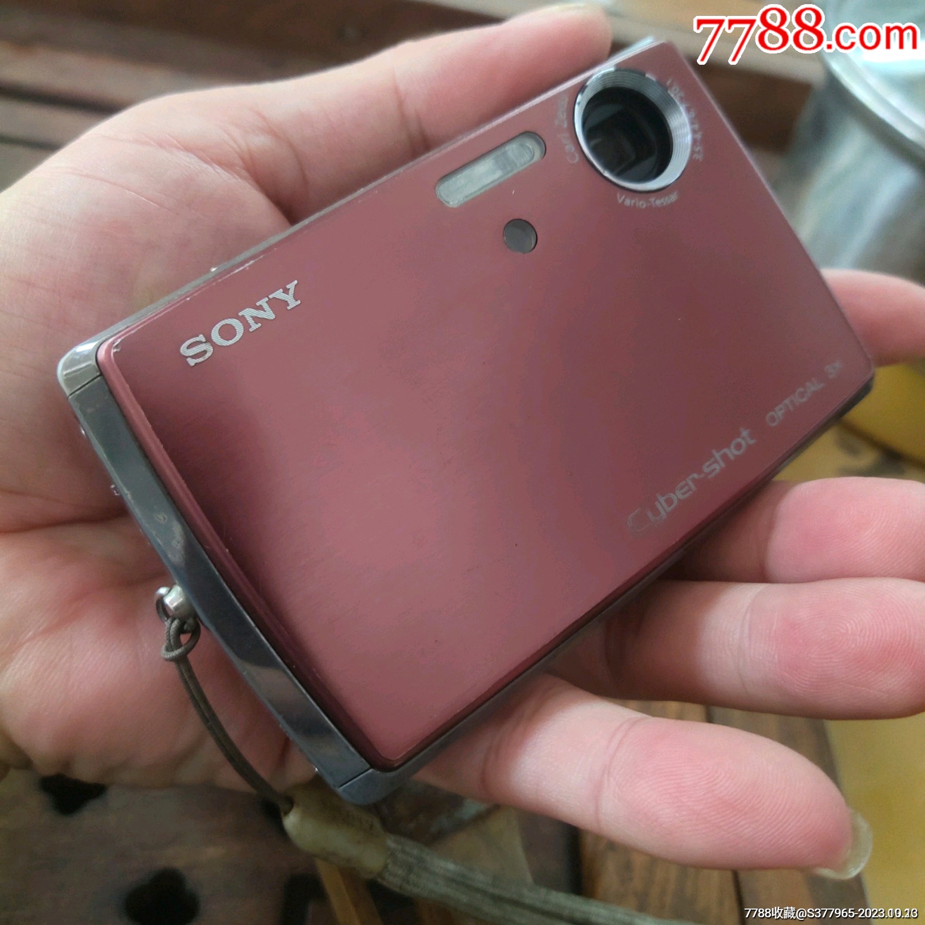 正常拍照的索尼t33数码相机认真看简介