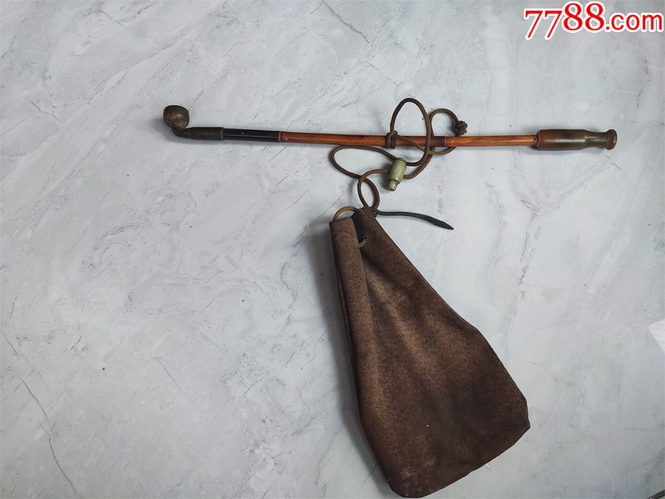 清末老旱烟具一套-价格:180元-au35612665-烟杆/烟