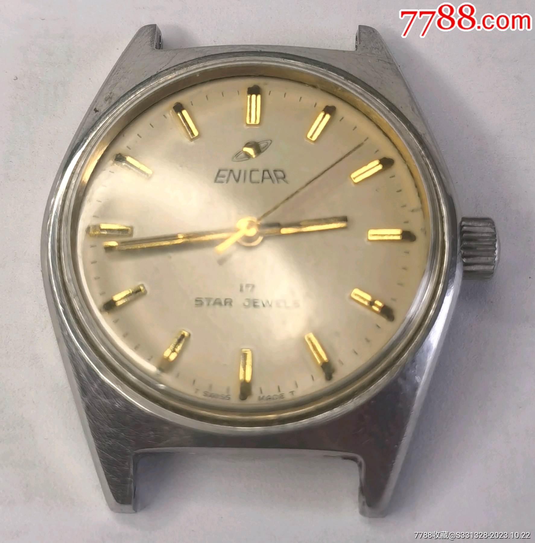 enicar英纳格金刻度老英格表手动机械表中古董老手表老英格表_价格70