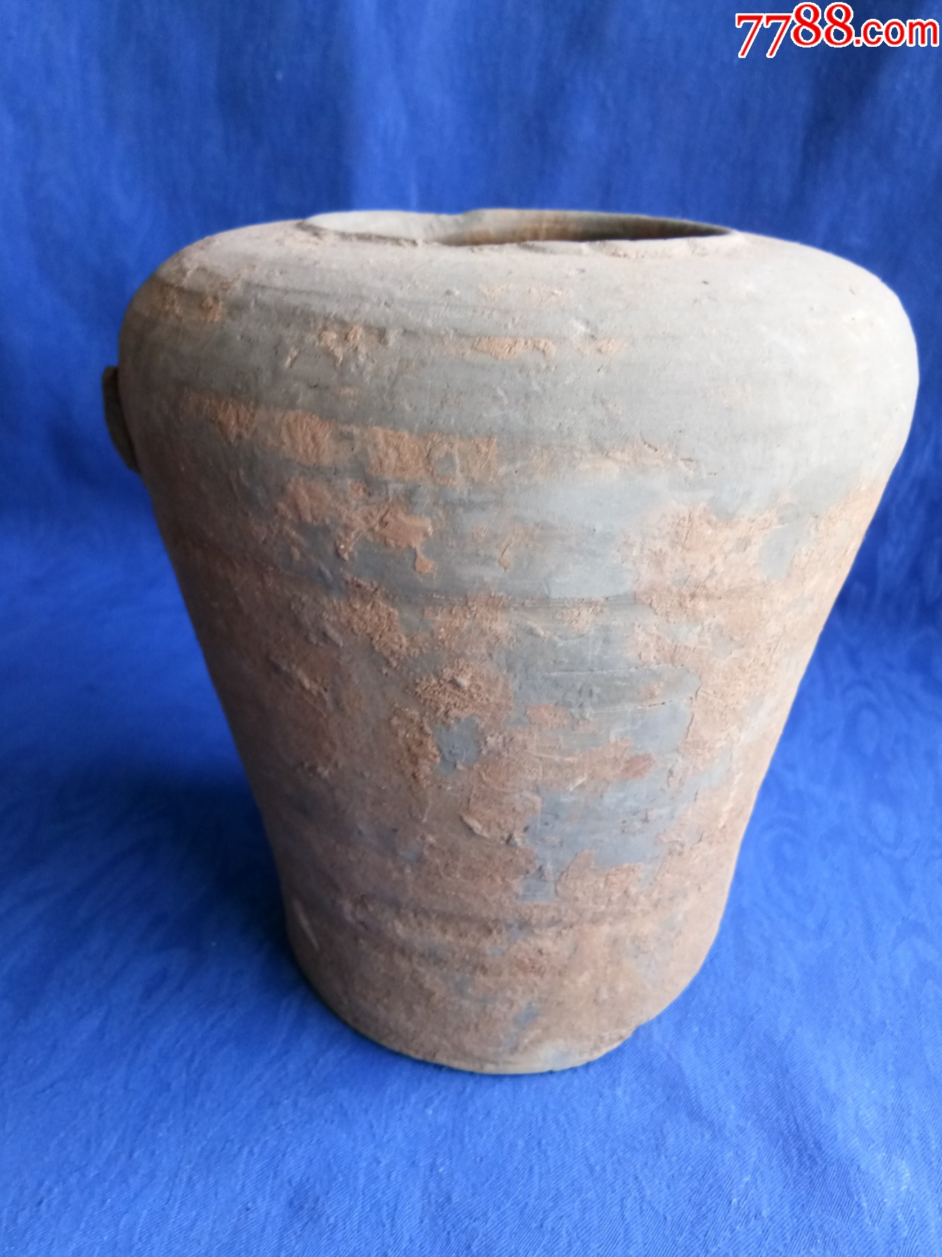 汉代陶罐梅瓶身子器型好-价格:590元-au35730866-灰陶 -加价-7788人民