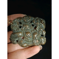 【麒麟送子】银挂件