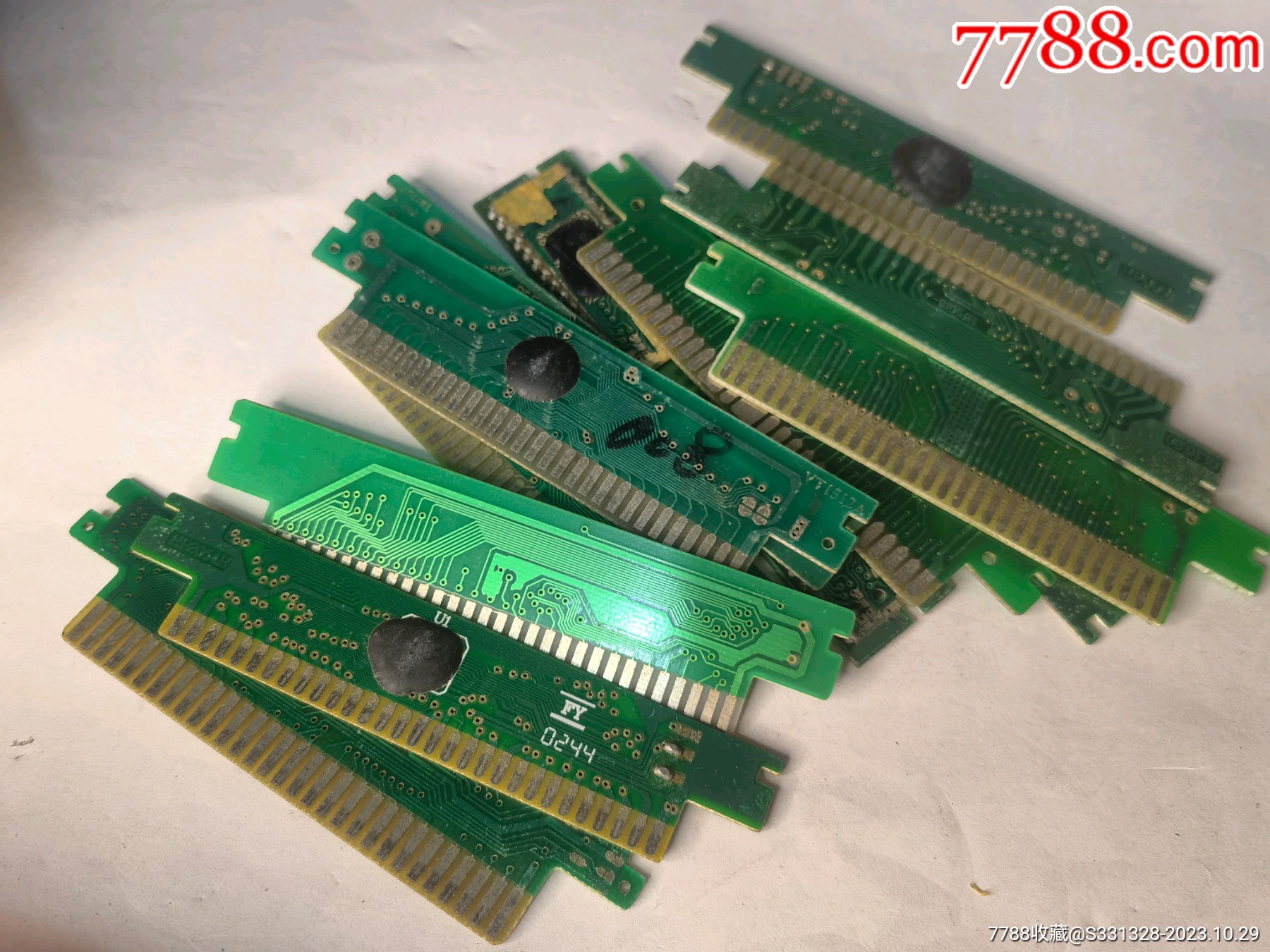 90年代小霸王游戏机卡带怀旧fc红白机大黄卡共计12个_psp/游戏机_时光