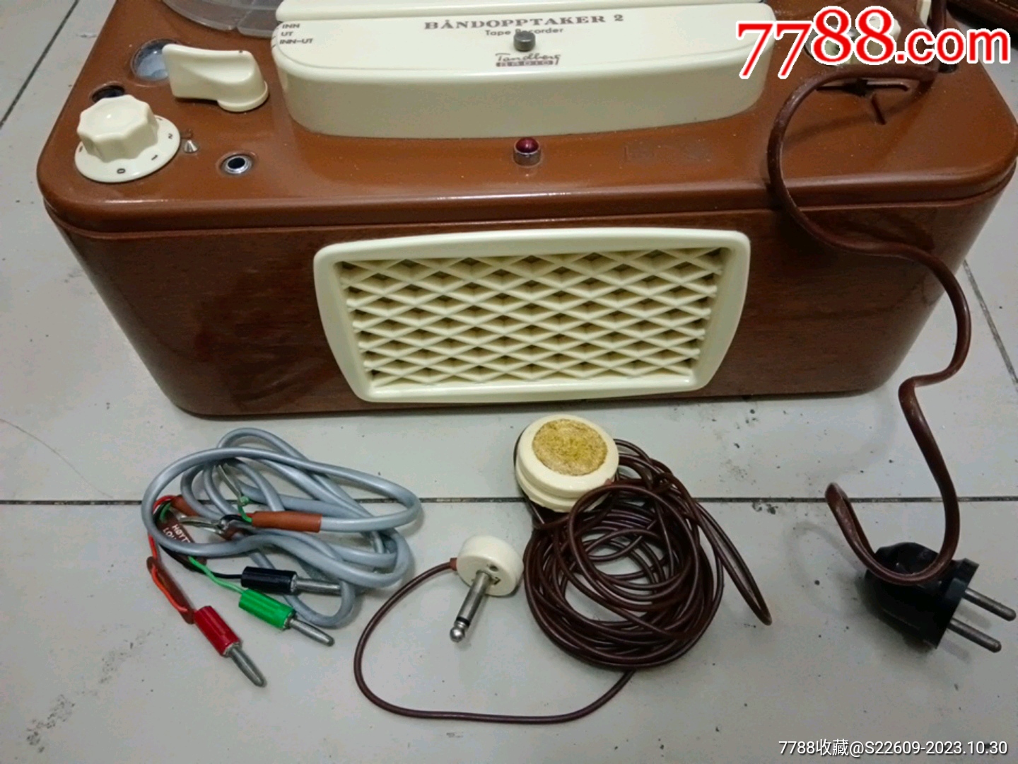 開盤機，盤式錄音機，能轉。品好_價格650元_第2張_