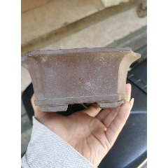 石雨陈建强名家老紫砂盆长方盆尺寸614422