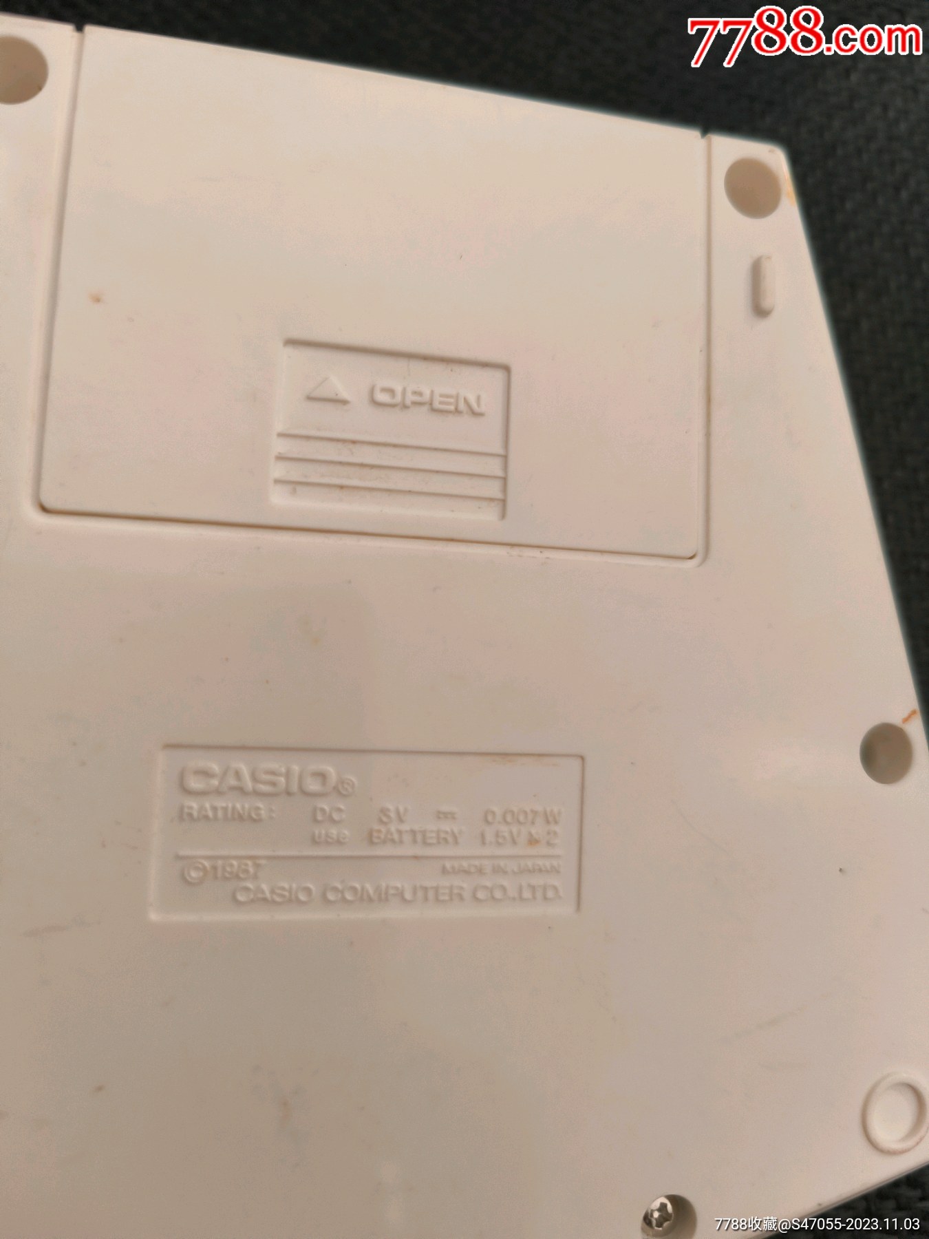 CASIO卡西歐游戲機1987年具體看圖_價格359元_第3張_