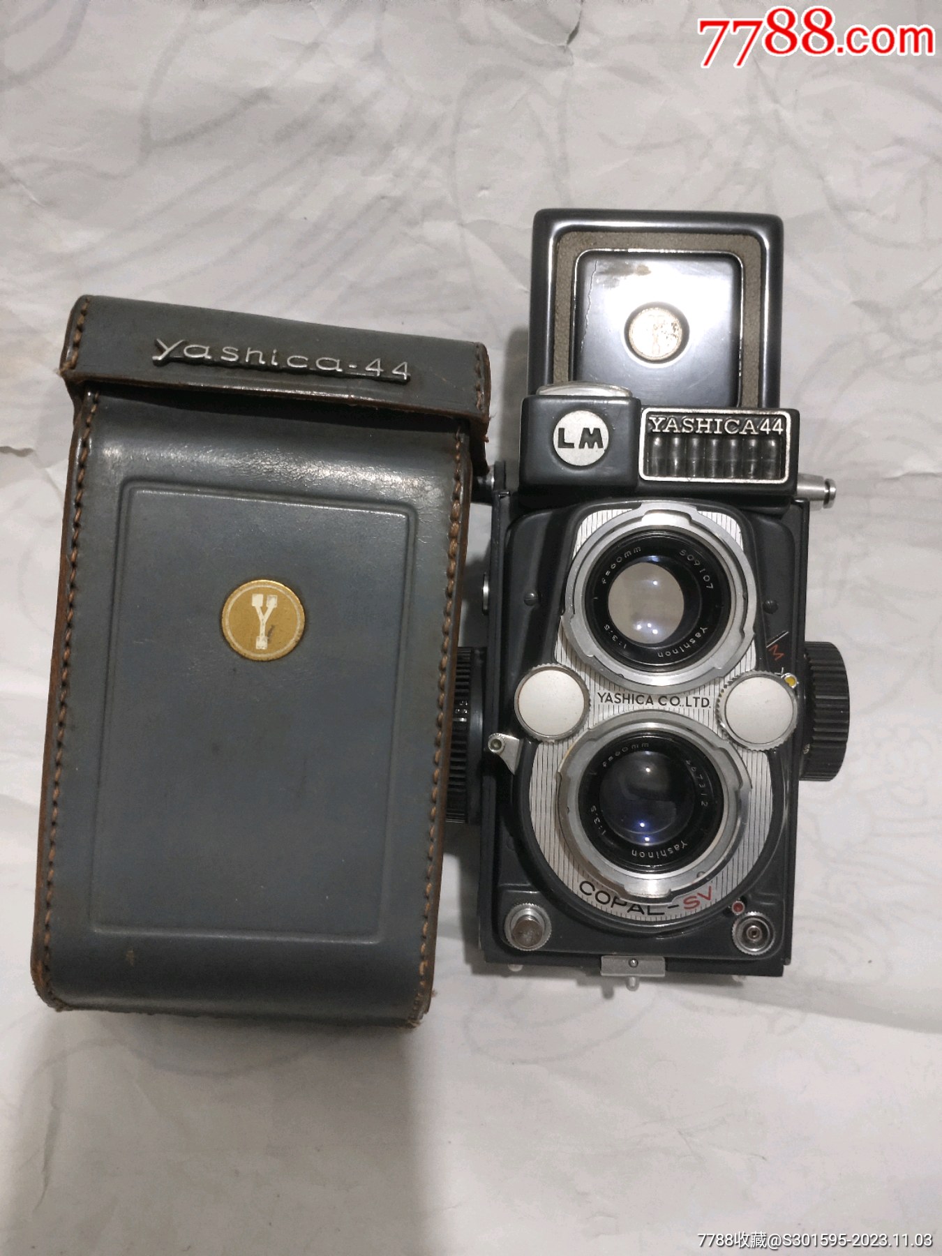 稀有带测光雅西卡44lm双反相机功能速度一切正常