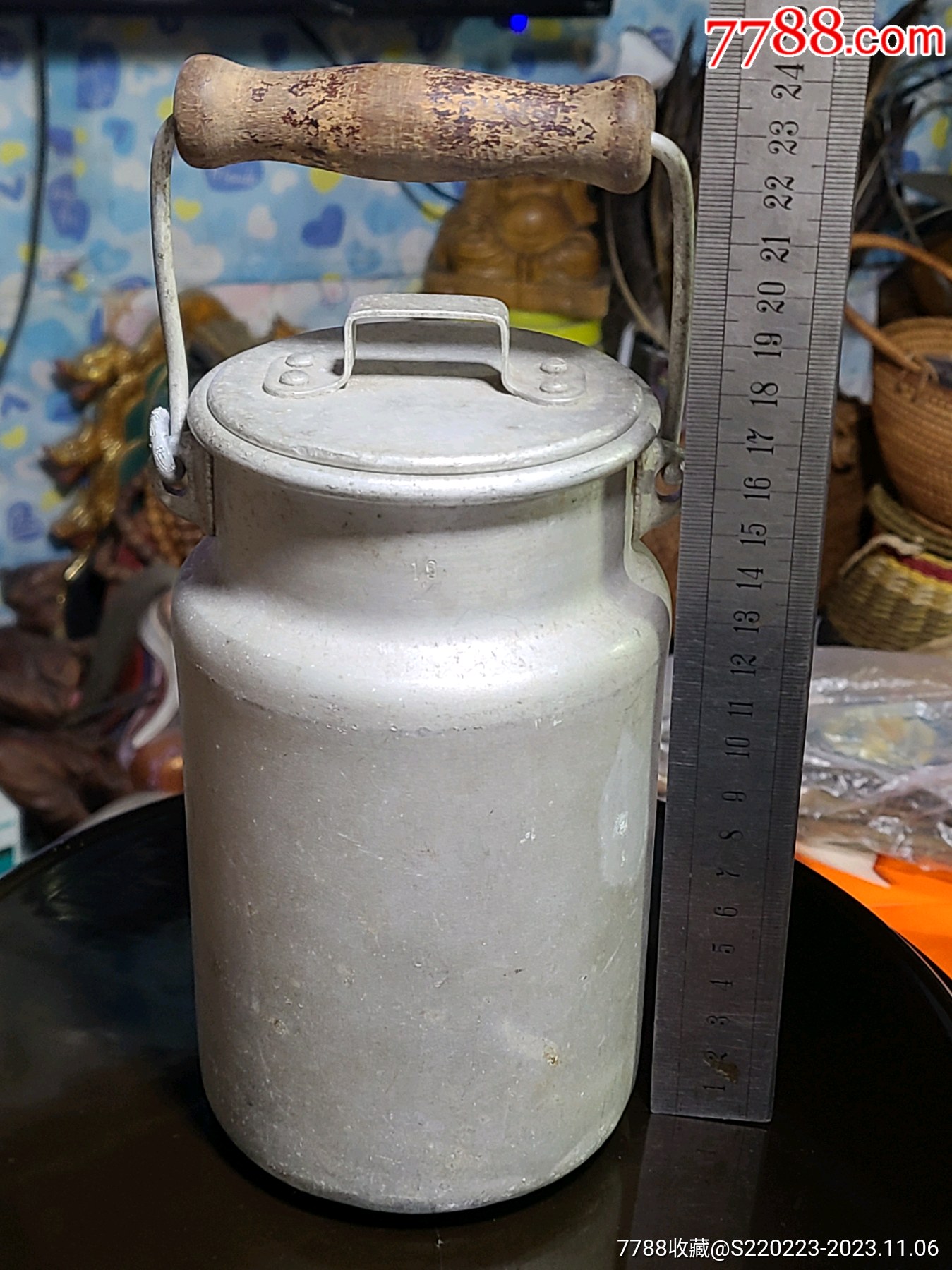 创汇时期苏联铝制牛奶罐