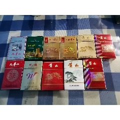 安徽香烟盒(合肥,九华山,黄山,皖烟)