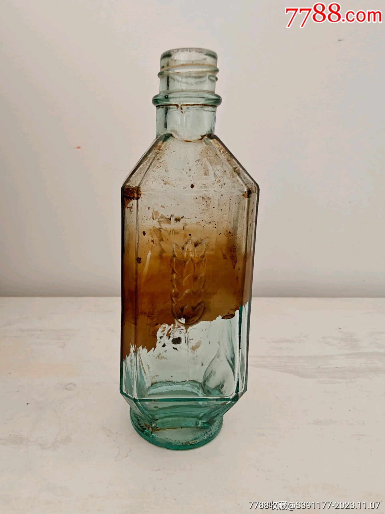 泸州老窖方瓶半斤-价格:10元-au35871465-酒瓶 -加价-7788收藏__收藏