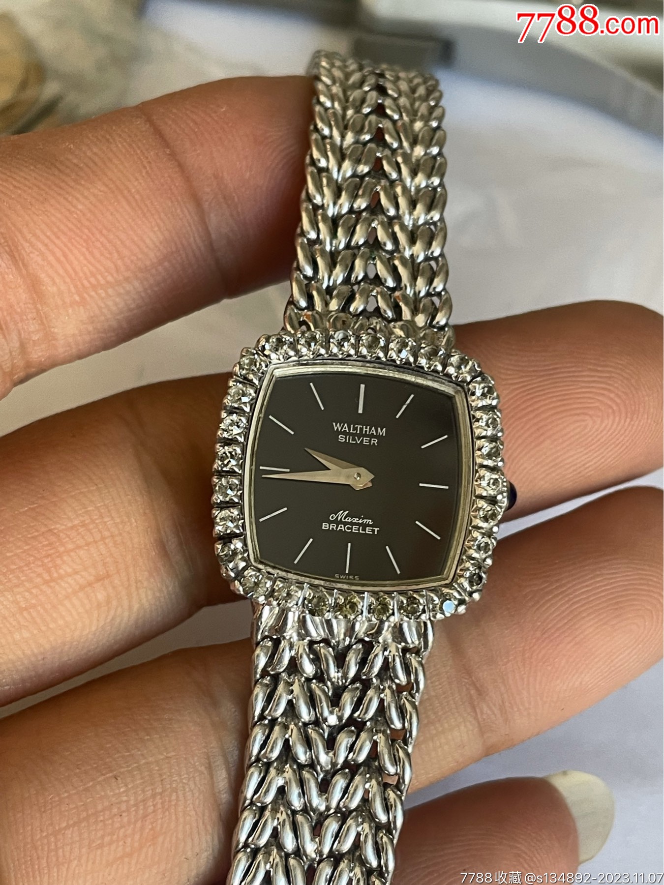 好品瑞士产华生925银女机械表_手表/腕表_非凡表业【7788收藏__收藏