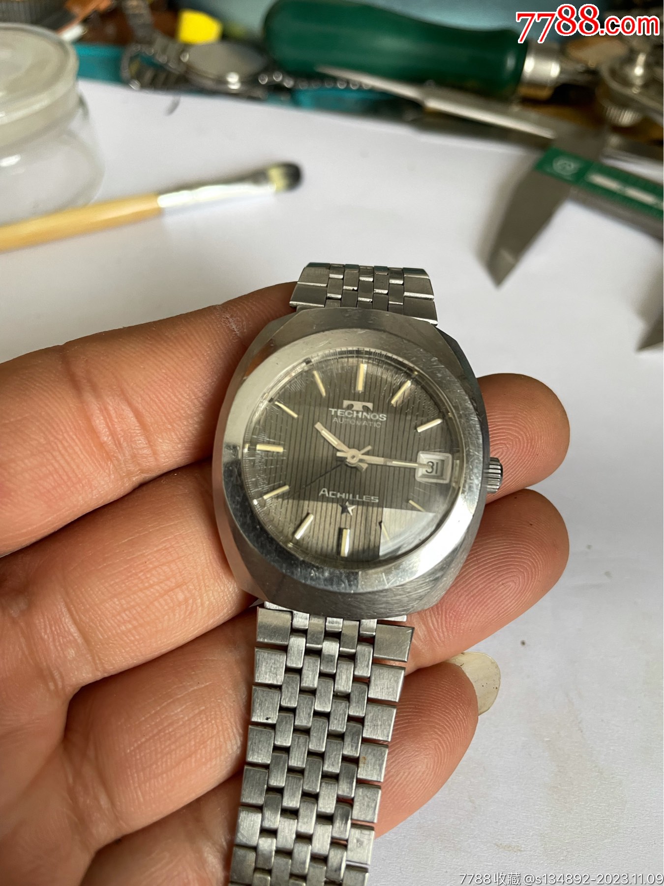 好品瑞士产天克诺全自动男机械表-价格:55元-au35892728-手表/腕表